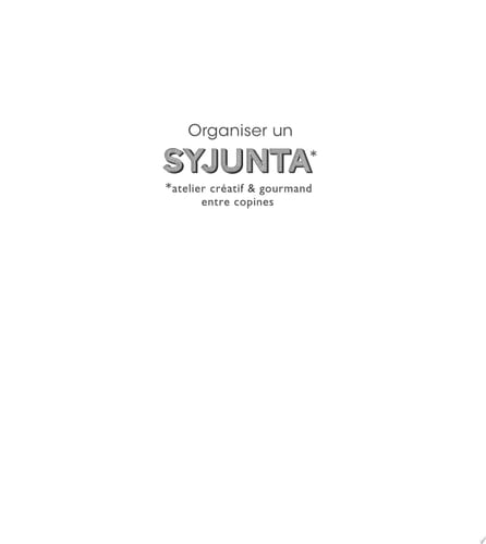 Organiser un Syjunta