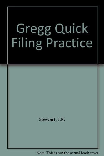 Gregg Quick Filing Practice Set