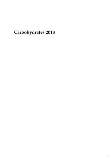 Carbohydrates 2018