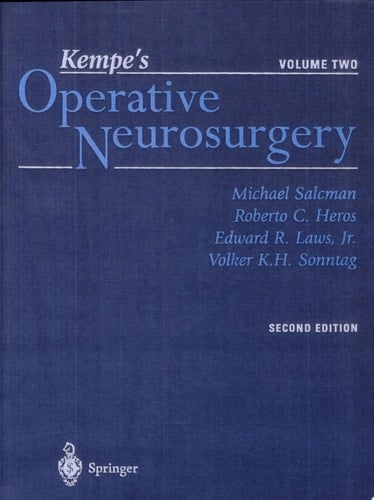 Kempe’s Operative Neurosurgery Volume Two Posterior Fossa, Spinal and Peripheral Nerve