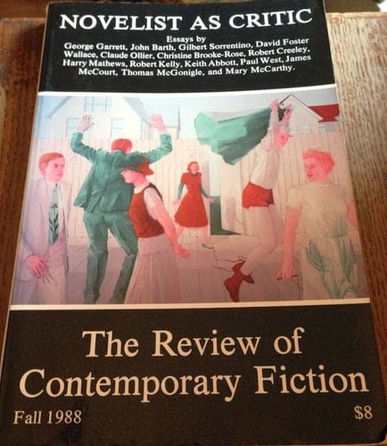 Review of Contemporary Fiction VIII, #3: Novelist As Critic