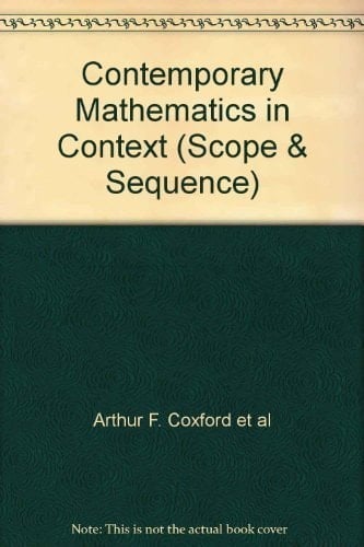 Contemporary Mathematics in Context A Unified Approach