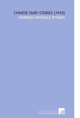 Chinese Fairy Stories [1910]