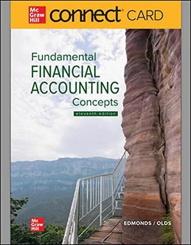 Connect Access Card for Fundamental Financial Accounting Concepts 11th