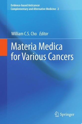 Materia Medica for Various Cancers