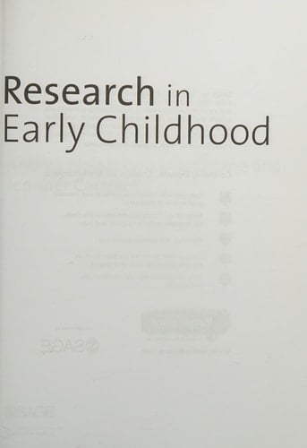 Research in Early Childhood