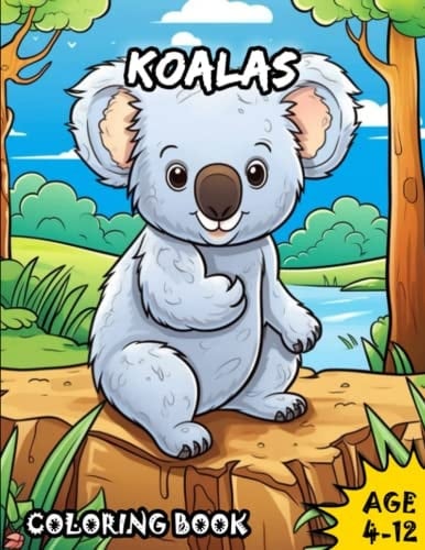 Animals: Koala: coloring book (CreActivity)
