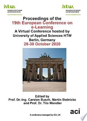 ECEL 2020 19th European Conference on e-Learning