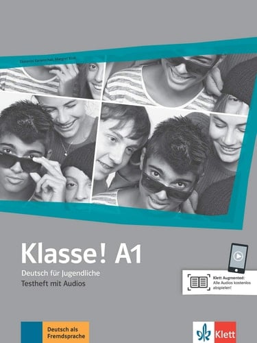 Klasse! A1 Deutsch für Jugendliche. Testheft mit Audios