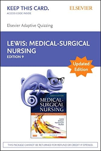 Elsevier Adaptive Quizzing for Medical-Surgical Nursing (Access Card), Updated Edition Assessment and Management of Clinical Problems