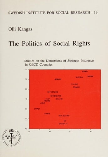The Politics of Social Rights Studies on the Dimensions of Sickness Insurance in OECD Countries