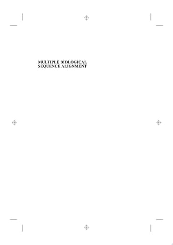 Multiple Biological Sequence Alignment Scoring Functions, Algorithms and Evaluation