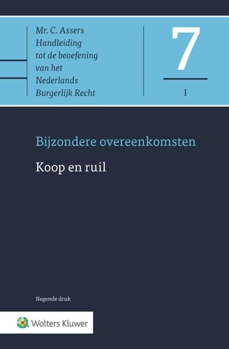 Bijzondere overeenkomsten Koop en ruil