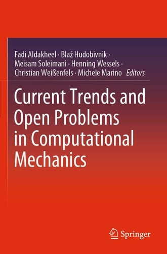 Current Trends and Open Problems in Computational Mechanics