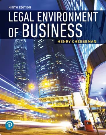 Loose-Leaf for Legal Environment of Business, 9th edition