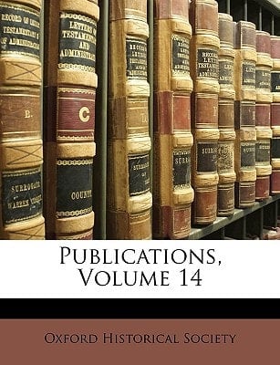 Publications, Volume 14