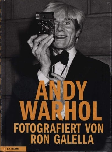 Andy Warhol, fotografiert von Ron Galella