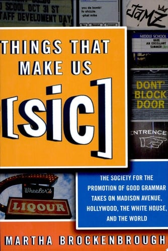 Things That Make Us (Sic)