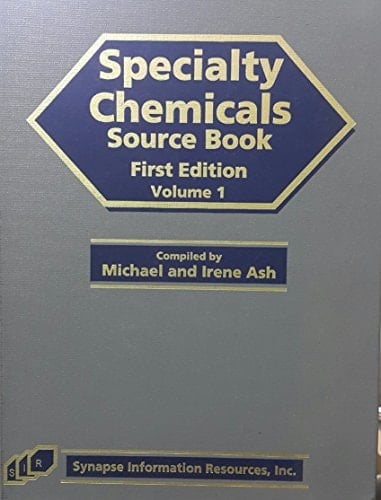 Specialty Chemicals Source Book