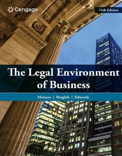 The Legal Environment of Business
