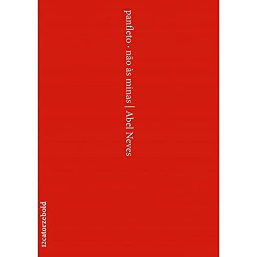 Panfleto não às minas