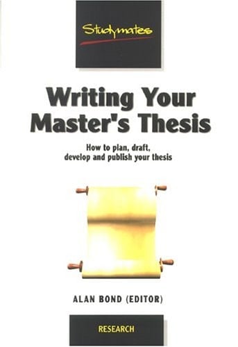 Writing Your Master's Thesis