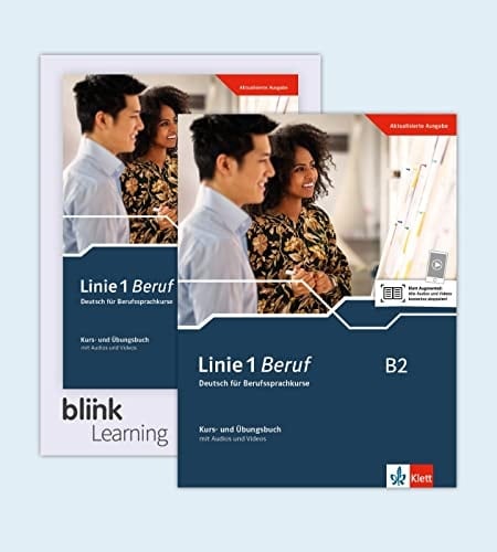Linie 1 - Beruf B2. Kurs- und Übungsbuch mit Audios und Videos. Media Bundle / Ulrike Moritz, Margret Rodi, Lutz Rohrmann, Susan Kaufmann ; Testtrainings: Hildegard Meister ; Modelltest: Anja Schümann. .... .... ...