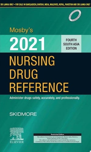 Mosby's 2021 Nursing Drug Reference: Fourth South Asia Edition - e-book