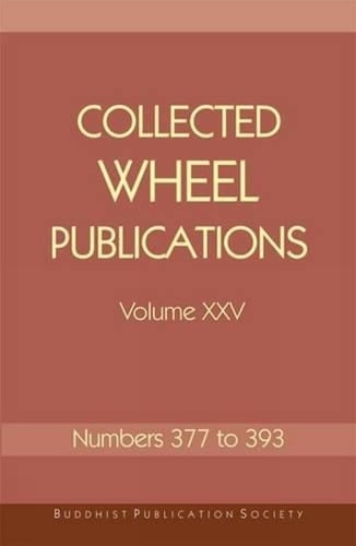 Collected Wheel Publications Volume XXV Numbers 377–393