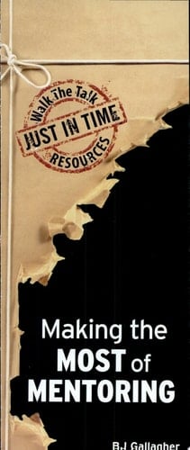 JUST IN TIME: Making the Most of Mentoring