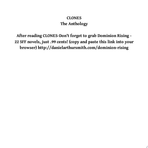 CLONES: The Anthology