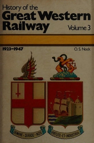 History of the Great Western Railway 1923-1947