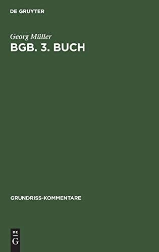 BGB. 3. Buch Sachenrecht