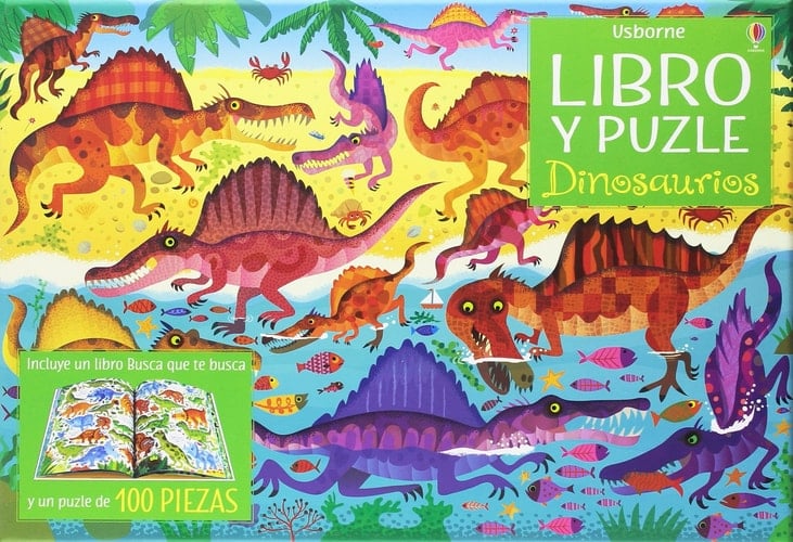 DINOSAURIOS LIBRO PUZZLE