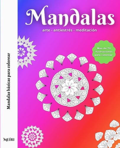 Mandalas: Mandalas básicas para colorear (Spanish Edition)