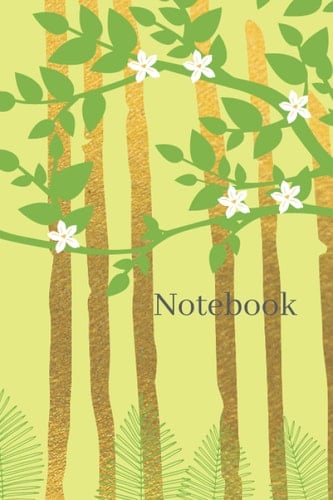 Notebook Green Journal Dairy Everyday / Daily Use 100 Lined Pages 15. 24 Cm X 22. 86 Cm