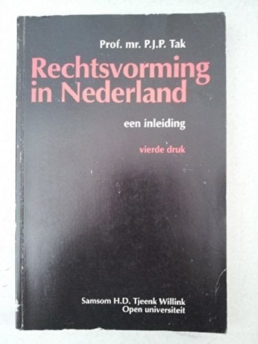 Rechtsvorming in Nederland een inleiding