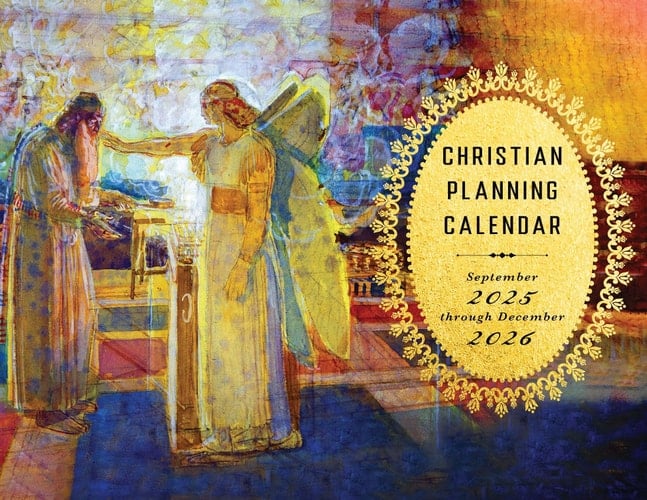 2026 Christian Planning Calendar: September 2025 through December 2026