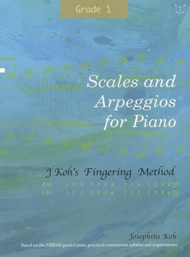 Josephine Koh: Scales and Arpeggios for Piano - Fingering Method (Grade 1)