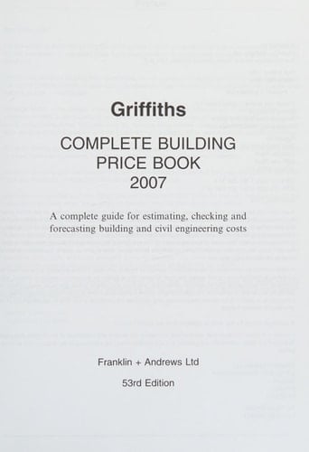Price Book 2007