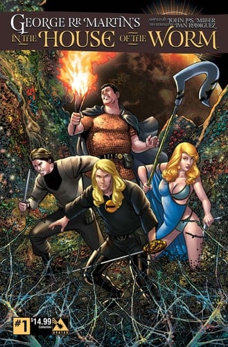 George R. R. Martin in the House of the Worm