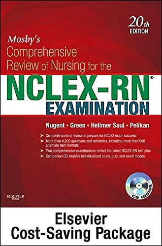 Mosby's Comprehensive Review of Nursing for the NCLEX-RN® Examination - Elsevier eBook on VitalSource + Evolve Access (Retail Access Cards)