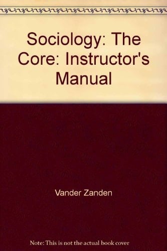 Instructor's Manual Im Sociology