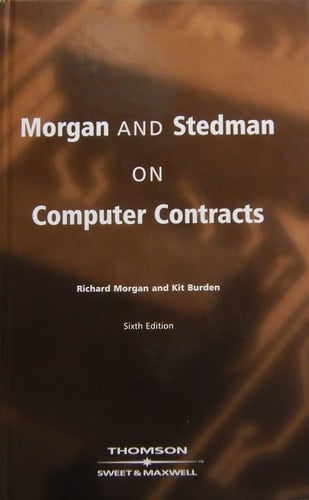 Morgan and Stedman on Computer Contracts
