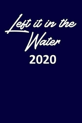 Left it in the Water 2020: Black Lined Diary Journal Notebook for Newly Baptized Believers in Christ | Church Congregations | Baptism Gift for Adult ... Bible Study Notes, Notebook to take Sermon