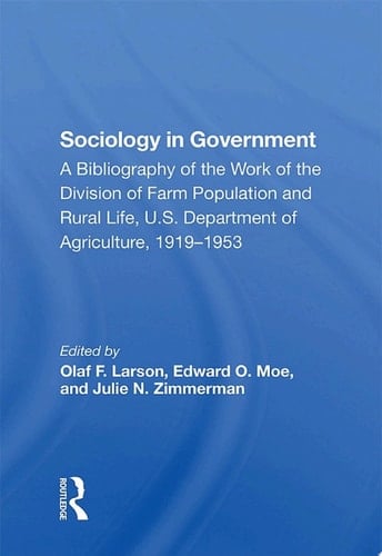 Sociology In Government