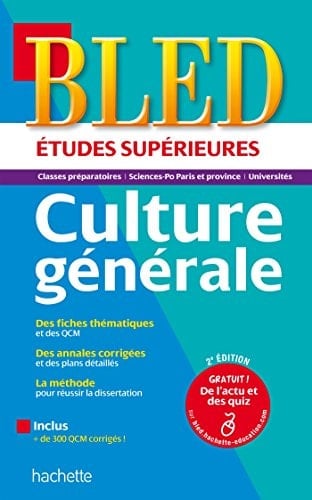 Culture générale études supérieures