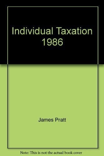 Individual Taxation 1986