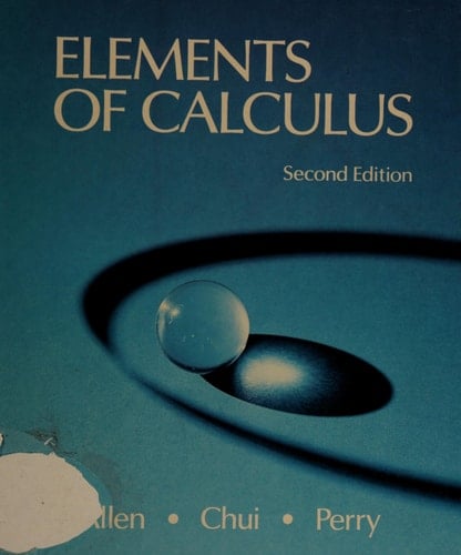 Elements of Calculus