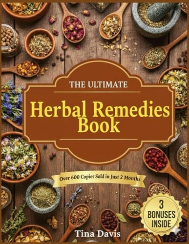 The Ultimate Herbal Remedies Book: Quick and Easy Everyday Guide for Healing, Stress Relief, Hormone Balance, Better Sleep & More—Even if You're New to Herbal Remedies